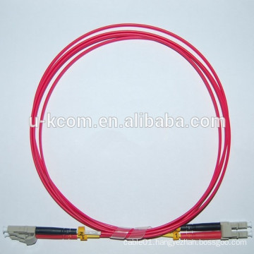 LC/LC Duplex MM Fiber Optic Patch Cable